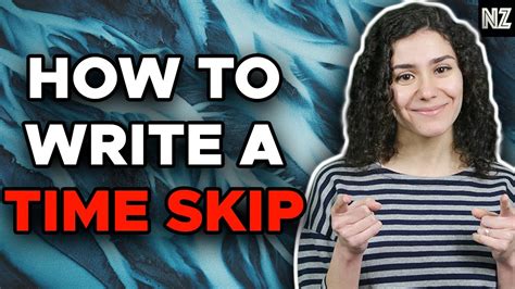 timejump|how to indicate a time skip in writing.